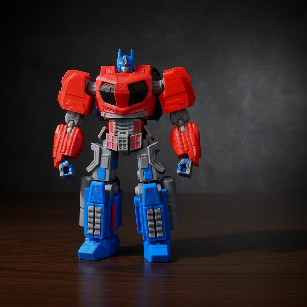 Transformers | Optimus Prime & Optimus Prime MAX | Gaming | 3D Printed Figure Set