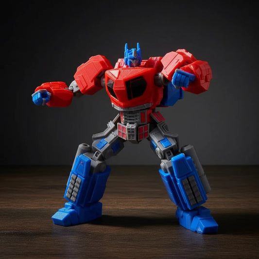 Transformers | Optimus Prime & Optimus Prime MAX | Gaming | 3D Printed Figure Set