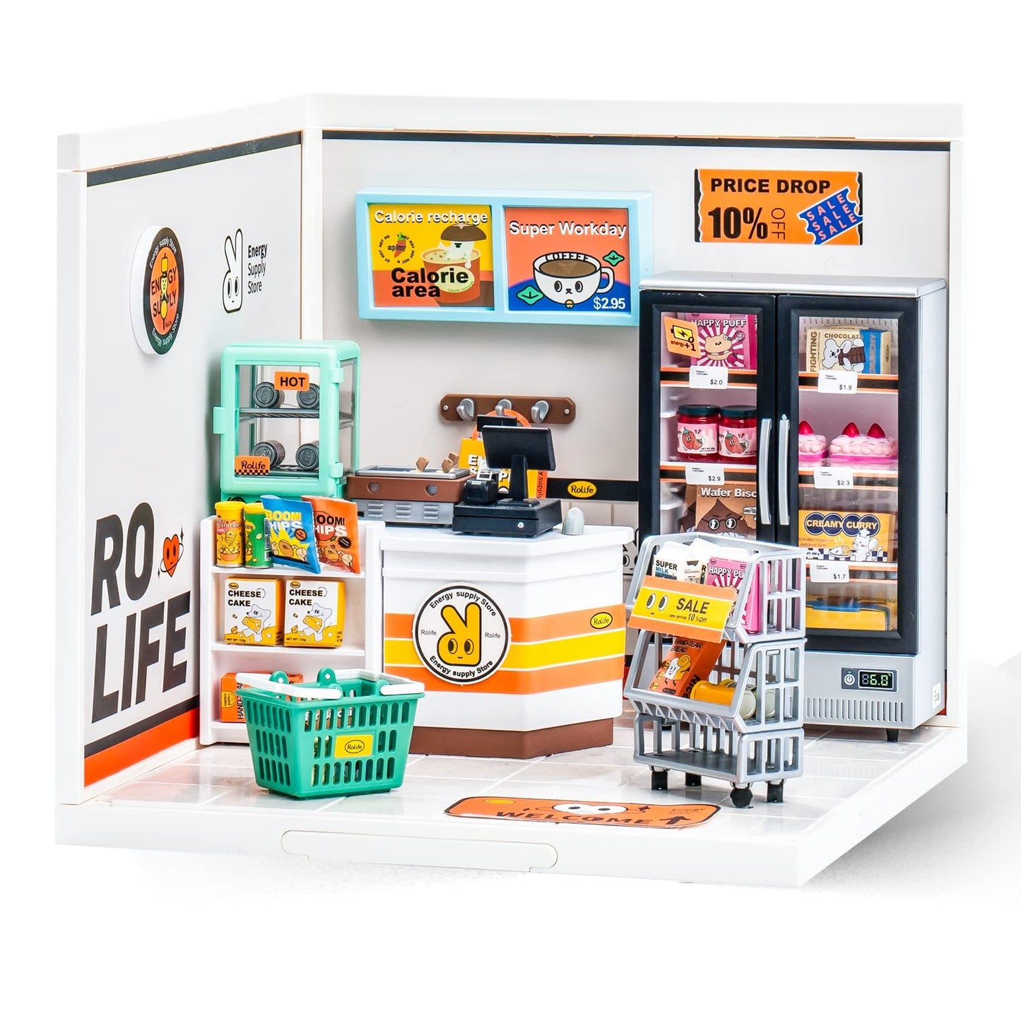 Robotime | Rolife | Super Creator Series | Super World Rooms & Accessories | Miniature & DIY Model Kits