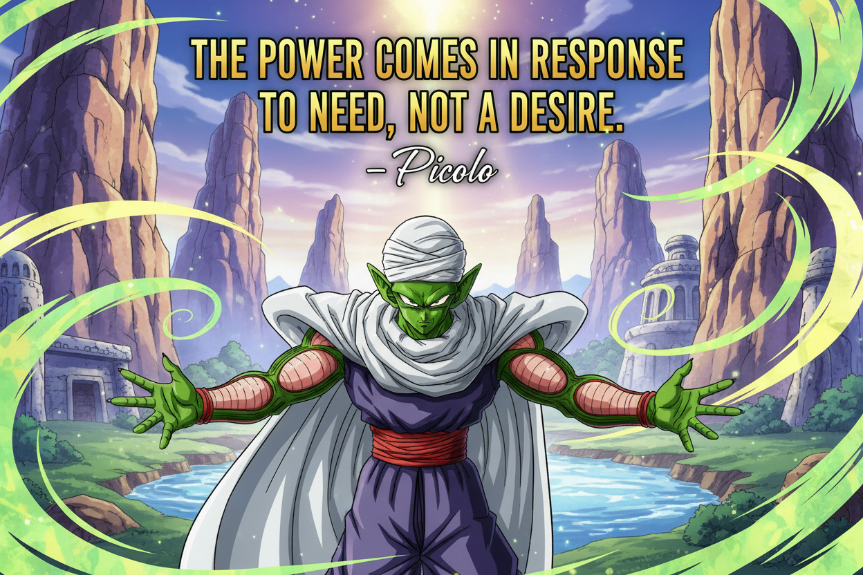 Piccolo Quote with Name