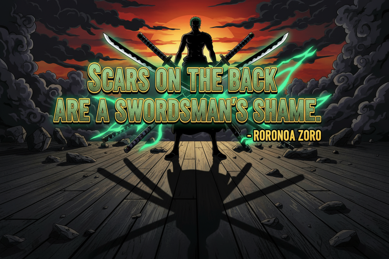 Roronoa Zoro Quote