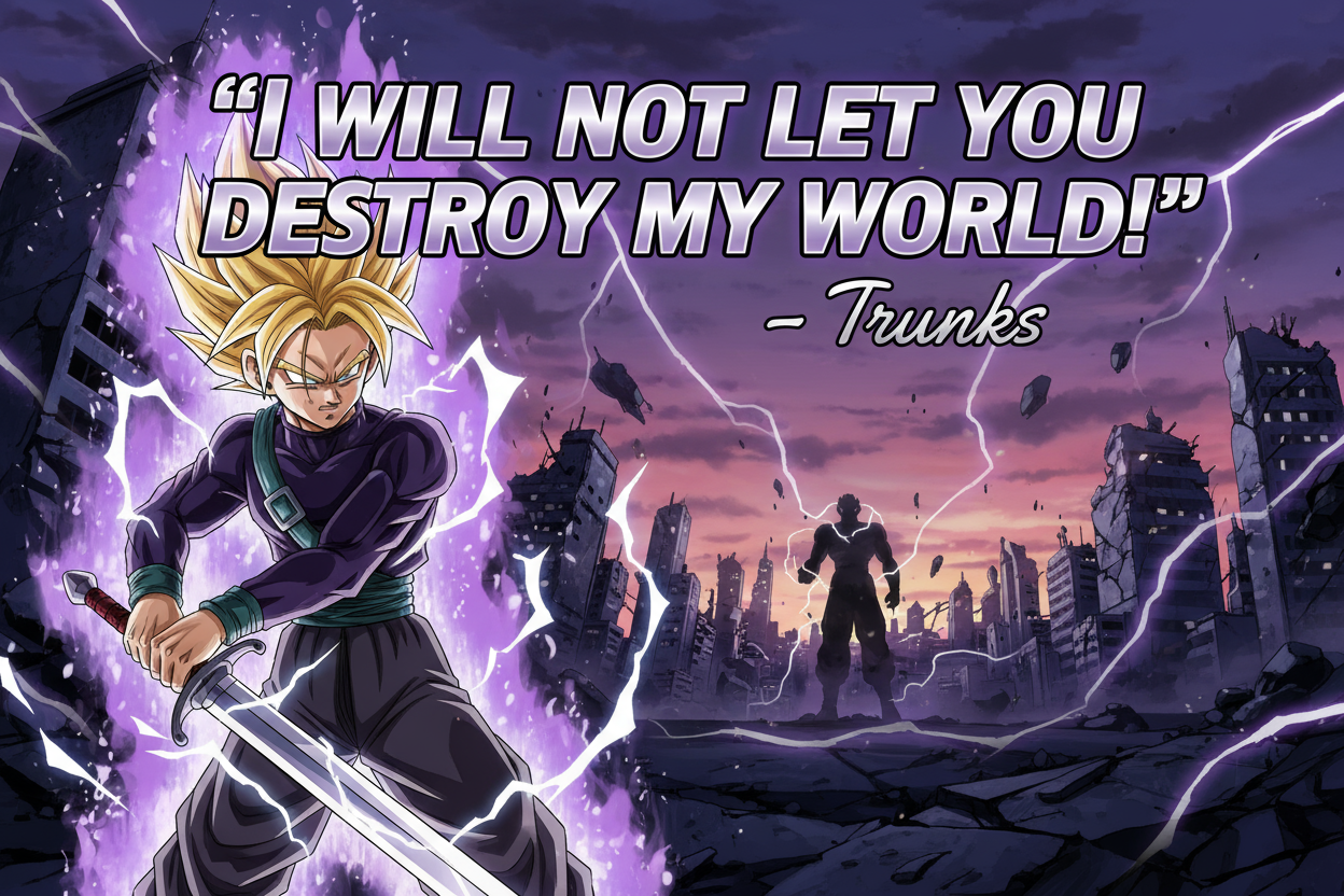 Trunks Quote with Name